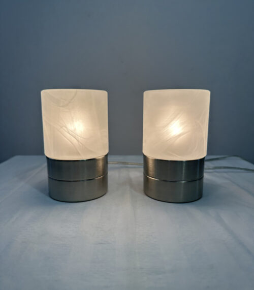 2er-Set Nachttischlampen von Nino Leuchten mit Touch-Funktion