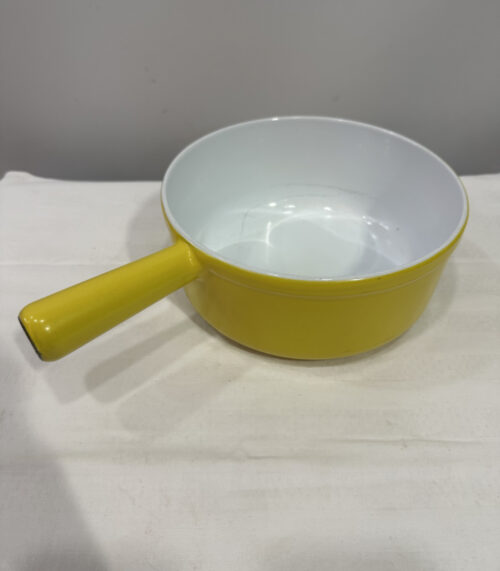 Vintage Gusseisen Caquelon von +GF+ emailliert, Ø 20 cm