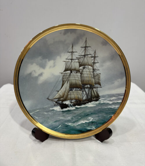 Sammlerteller "Sovereign of the Seas" – Franklin Mint 1986, limitierte Edition