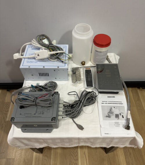 3kW Dampfgenerator-Set SOL-155 mit Zubehör, Neuverpackt