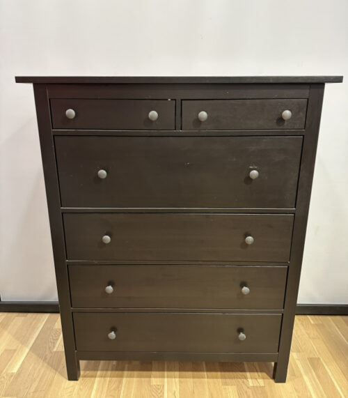 Ikea Hemnes Kommode mit 6 Schubladen in Schwarzbraun
