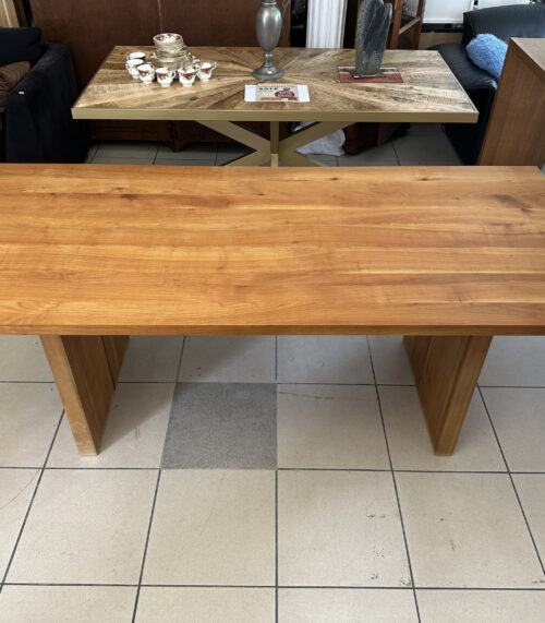 Esstisch aus massivem Kirschbaumholz, 200 cm