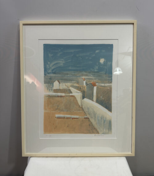 Farbserigrafie von Oskar Rütsche, Schweiz – 65 x 78 cm