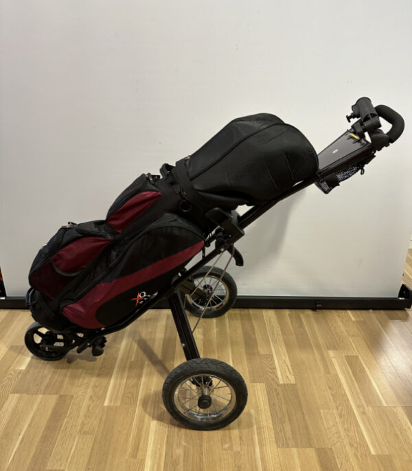 Golf-Set mit Trolley, Bag und Schlägern – komplett mit Zubehör (Unisex)