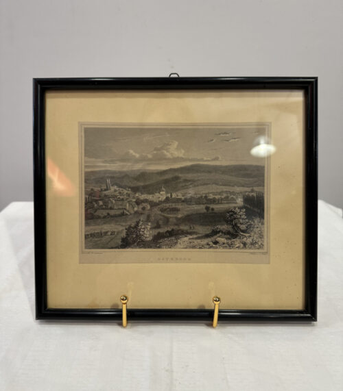 Antiker Stahlstich „Osterode am Harz“ – Hornemann & Riegel