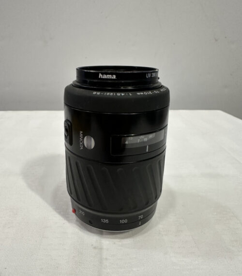 Minolta AF Zoom 70-210mm f/4.5-5.6 Teleobjektiv mit UV-Filter