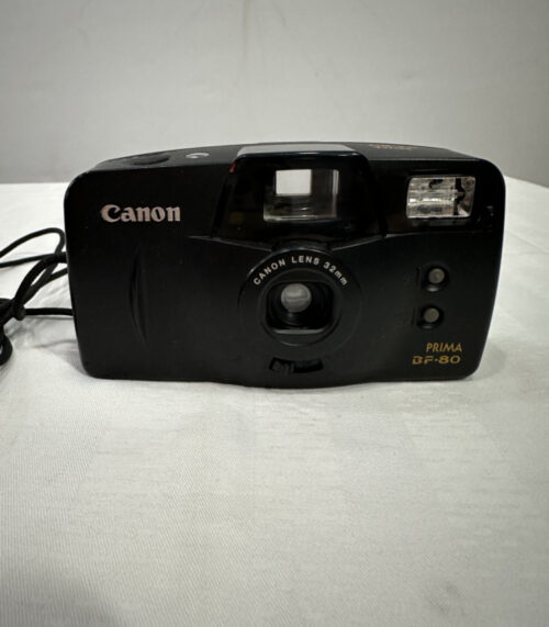 Canon Prima BF-80 Kompaktkamera, analoge 35mm Kamera mit Blitz
