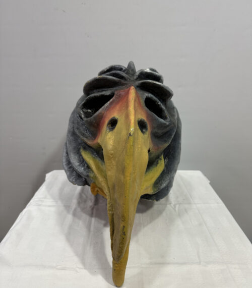 Luzerner Fasnachtsmaske – Vogel mit langem Schnabel um 1990