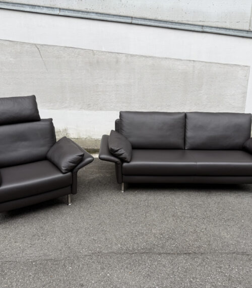 Intertime 2-Sitzer & Sessel Set – Made in Switzerland