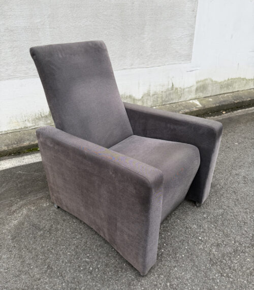 Ligne Roset Relaxsessel Grau – manuell verstellbar