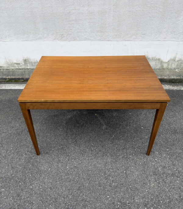Mid-Century Esstisch aus Teakholz, ausziehbar, 1950er–60er Jahre