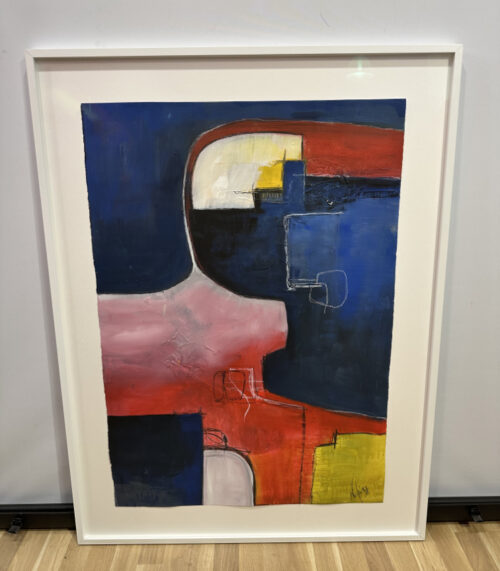 Abstraktes Acryl Gemälde „Wicki 97“ – 91 x 120 cm