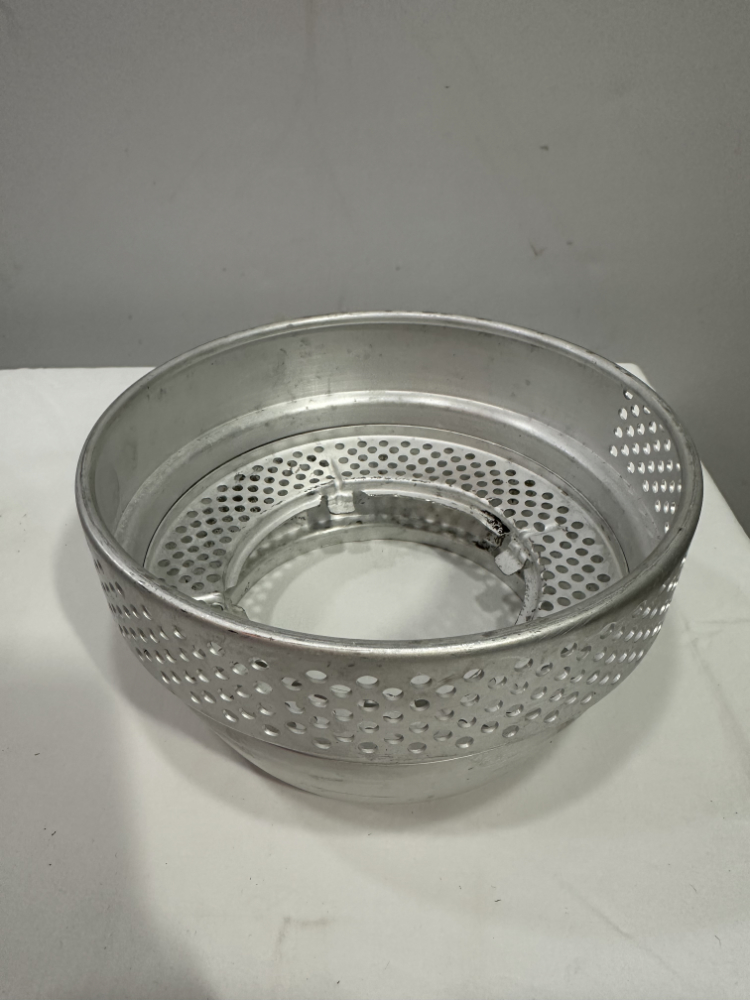 Vintage META-50 Kochset aus Aluminium mit Brenner und Griffen ca. 1950er Jahre – Bild 8