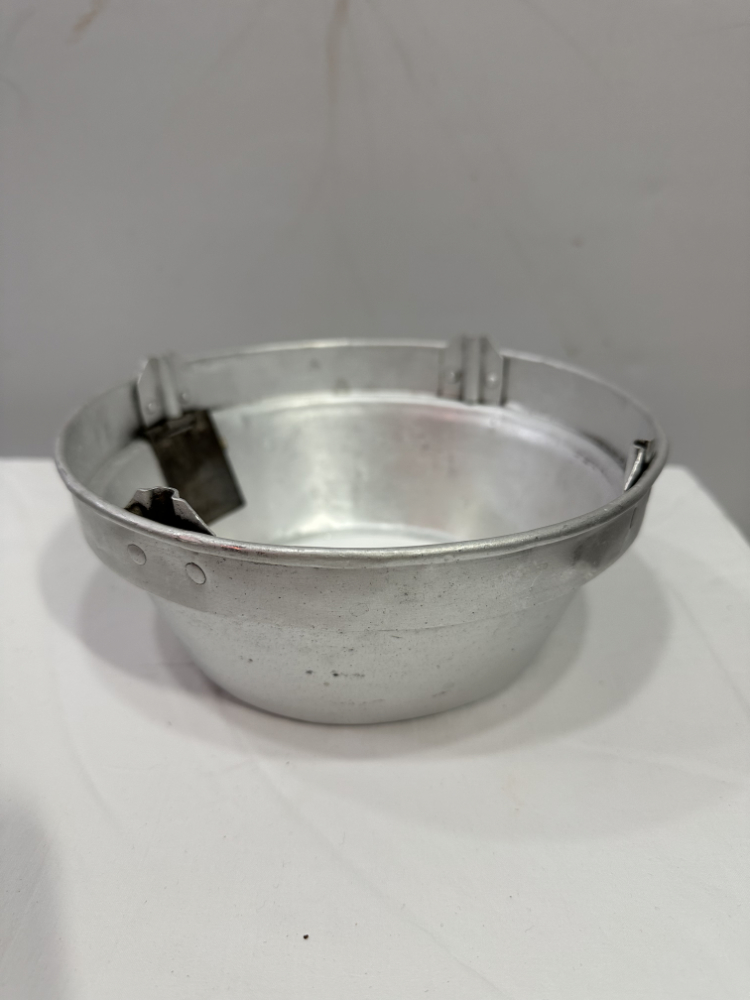 Vintage META-50 Kochset aus Aluminium mit Brenner und Griffen ca. 1950er Jahre – Bild 6