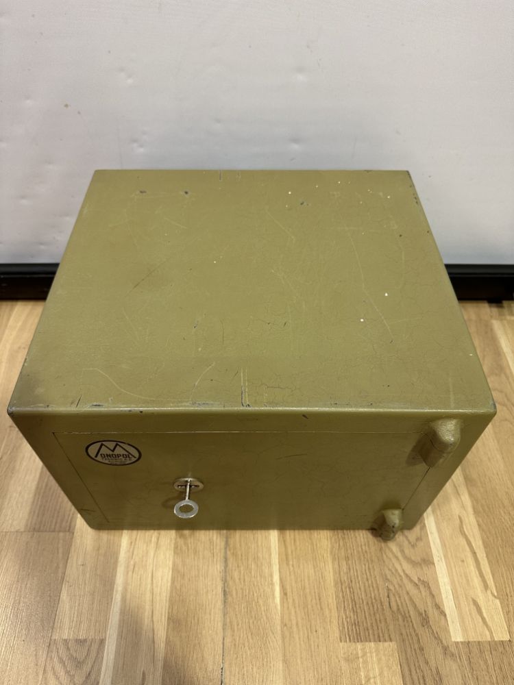 Vintage Tresor von Monopol Technic A.G. Zürich ca. 1950er Jahre – Bild 3