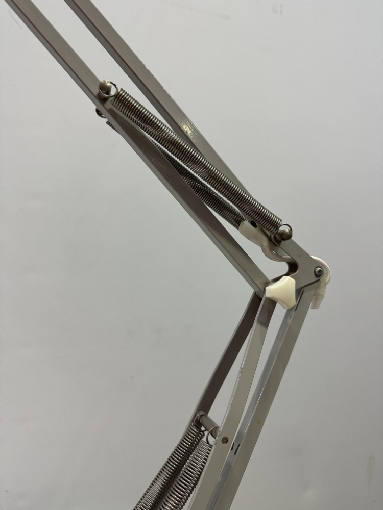 Vintage Mid Century Architektenlampe Ledu Typ WHK in Grau, ca. 1960er Jahre – Bild 5