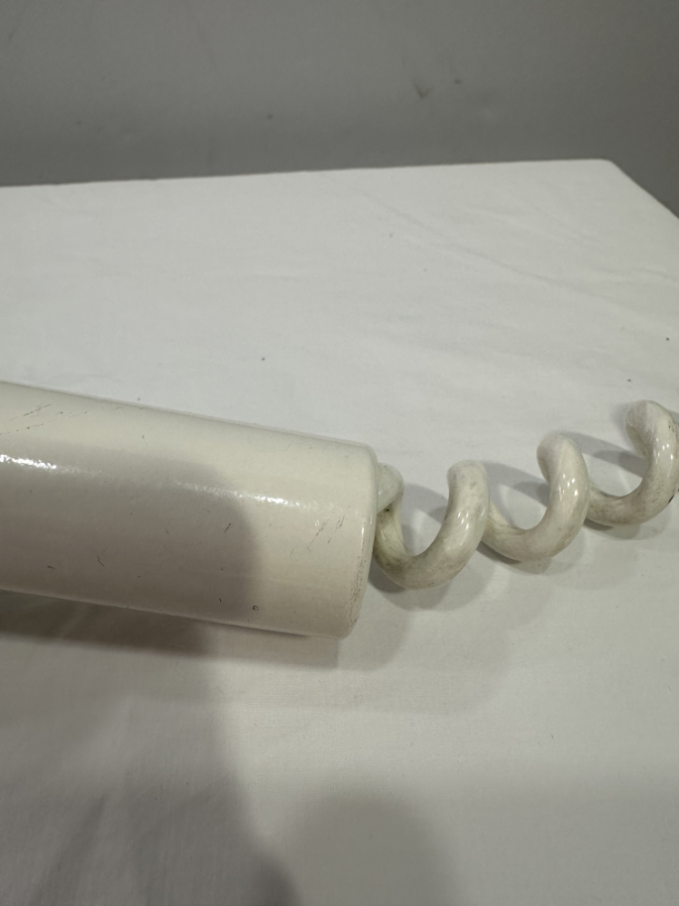 Vintage Industrieleuchte mit Metallsockel und Schutzkorb, ca. 1960er Jahre – Bild 8