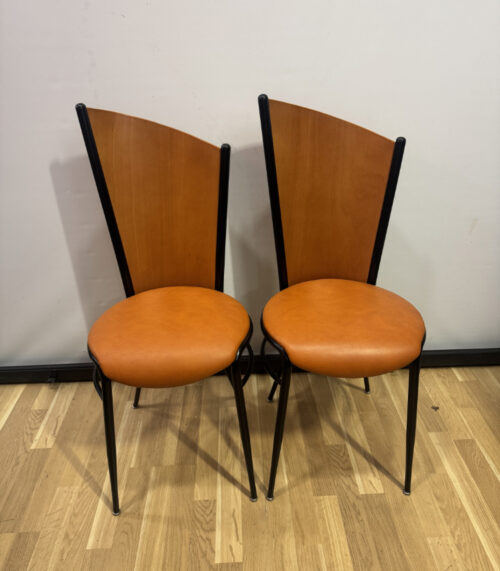 Postmodern Stühle von Bischof + Gross St. Gallen – Schweizer Designklassiker ca. 1980er Jahre