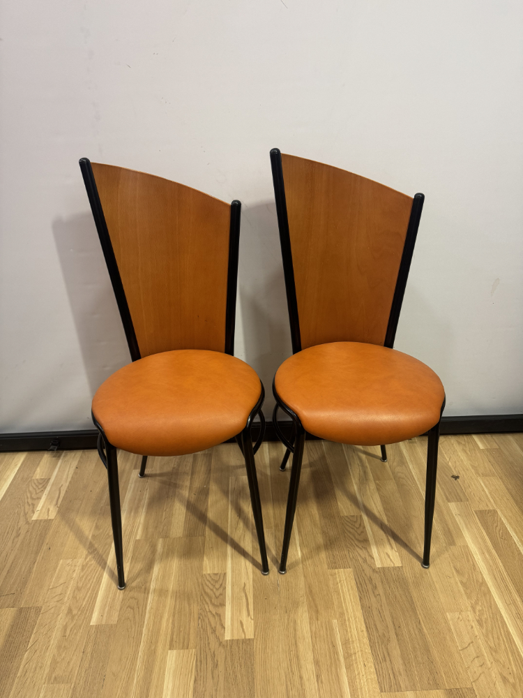 Postmodern Stühle von Bischof + Gross St. Gallen – Schweizer Designklassiker ca. 1980er Jahre