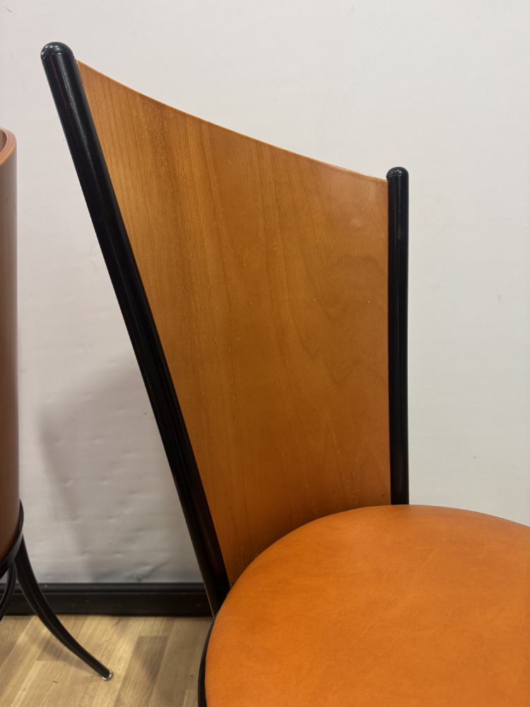 Postmodern Stühle von Bischof + Gross St. Gallen – Schweizer Designklassiker ca. 1980er Jahre – Bild 7