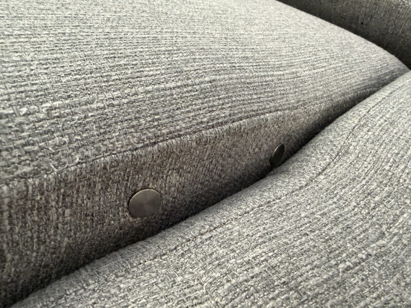 Ecksofa Dario mit Relaxfunktion in Grau – wie neu – Bild 9