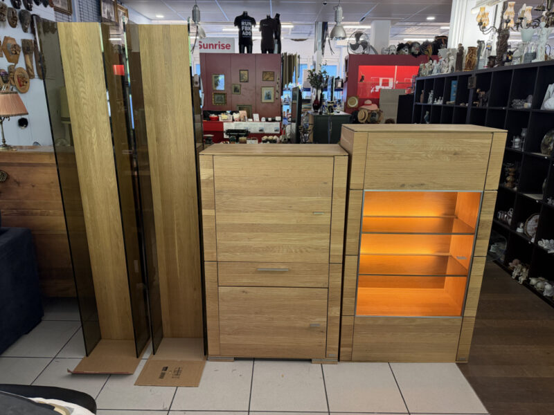 Wohnwand aus Massivholz von Hartmann – Made in Germany