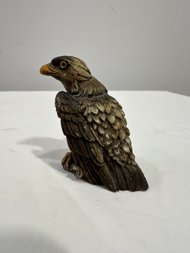 Steinadler-Figur von Faro A. Lucchesi – handbemalt, Made in Italy – Bild 7