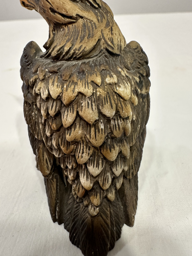 Steinadler-Figur von Faro A. Lucchesi – handbemalt, Made in Italy – Bild 6