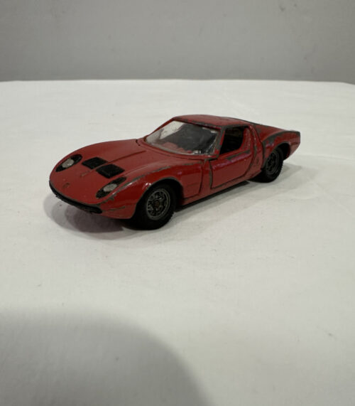 Vintage Modellauto Lamborghini Miura P400 im Massstab 1:43, ca. 1970er Jahre