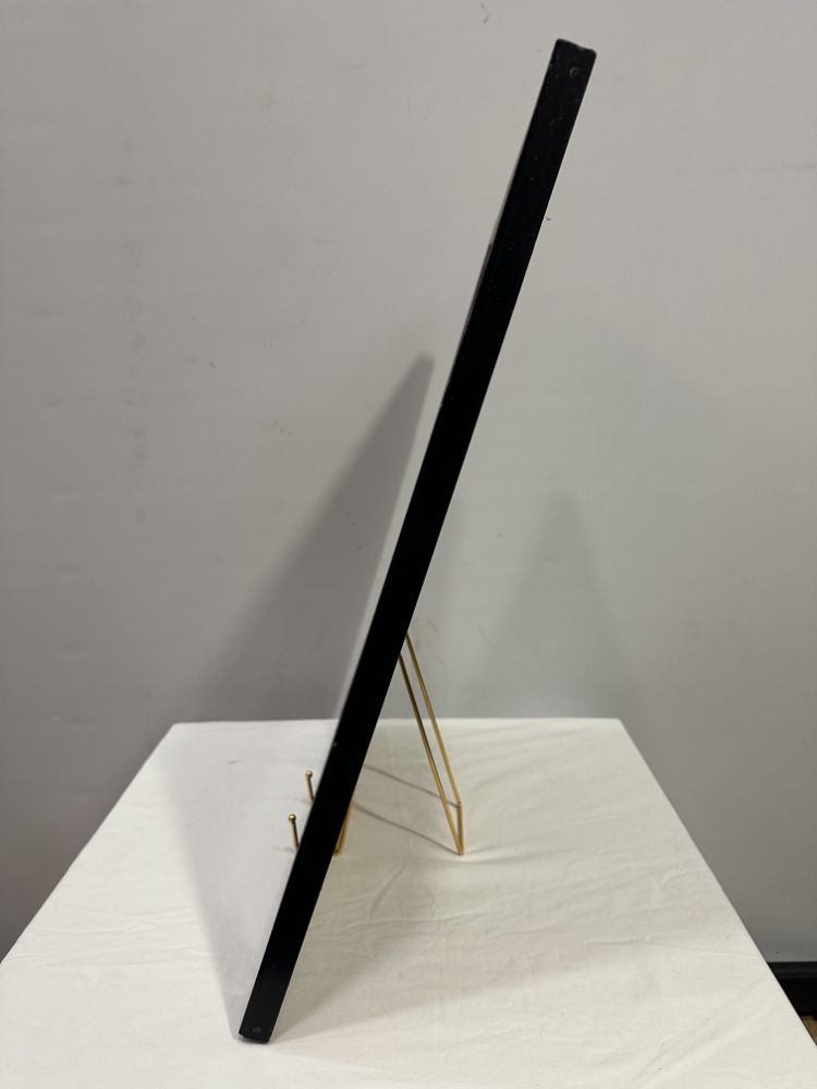 Öldruck "Das Unbefleckte Herz Maria"– um 1900 im Originalrahmen – Bild 6