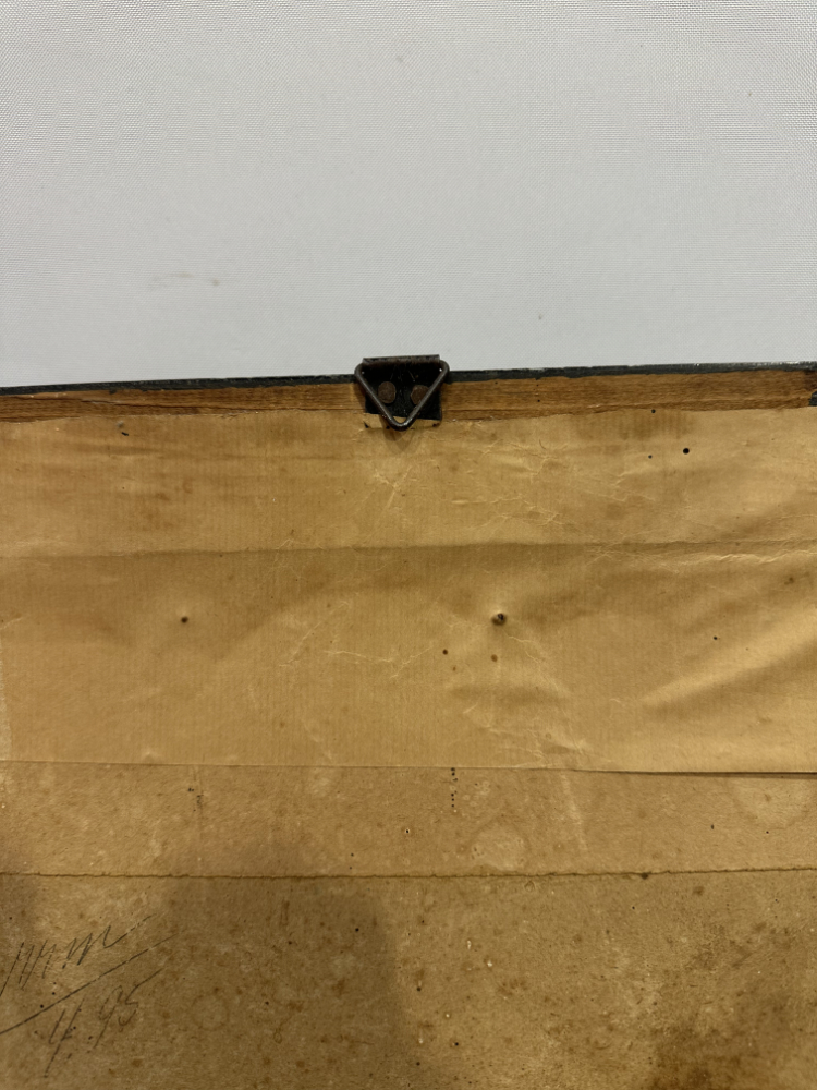 Öldruck "Das Unbefleckte Herz Maria"– um 1900 im Originalrahmen – Bild 9