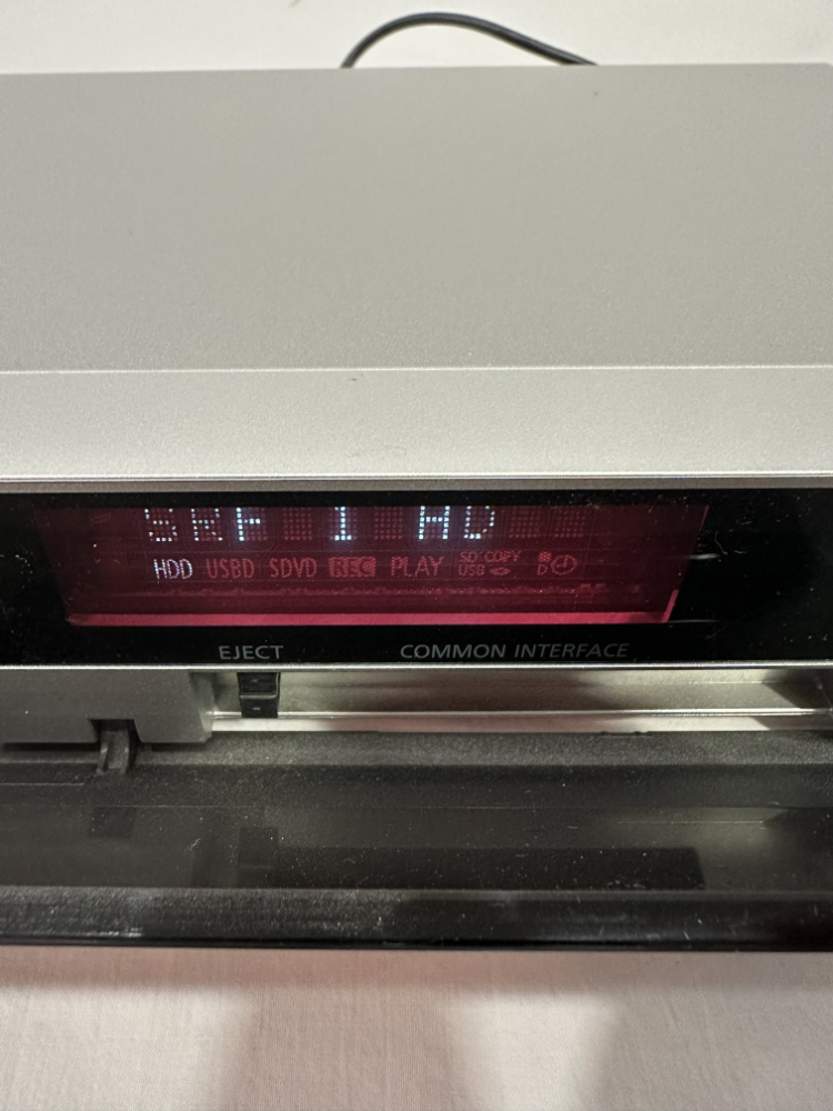 Panasonic Blu-ray Recorder DMR-BCT755EG mit HDD, USB und SD-Slot, ca. 2010er Jahre – Bild 8