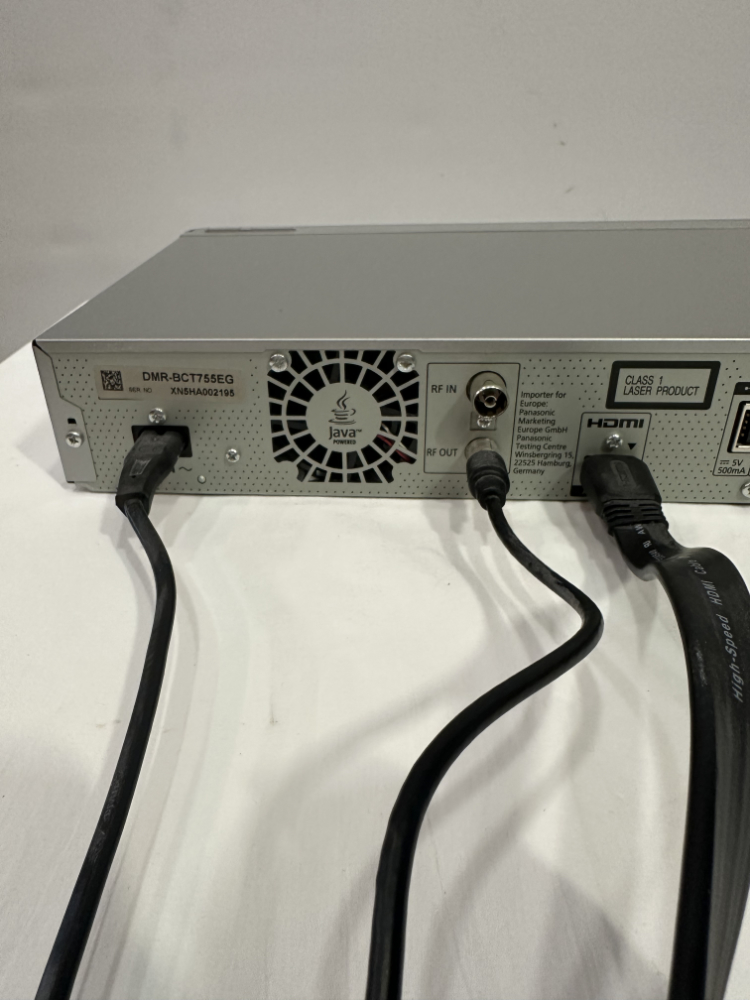 Panasonic Blu-ray Recorder DMR-BCT755EG mit HDD, USB und SD-Slot, ca. 2010er Jahre – Bild 10