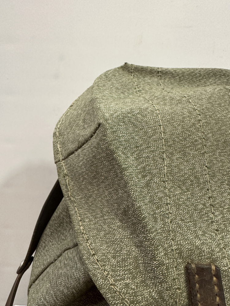 Vintage Schweizer Militär "Pfeffer und Salz" Rucksack ca. 1950er – Bild 4