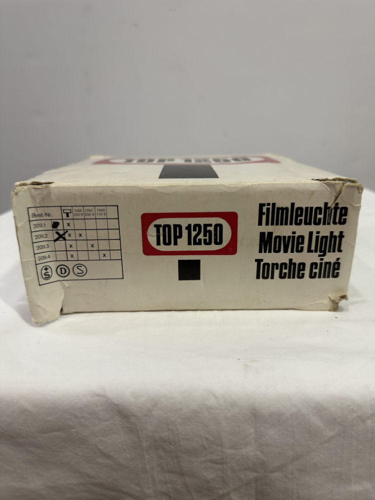 Vintage Filmleuchte TOP 1250 von Josef Koch Optik AG Luzern, Made in Germany, ca. 1970er Jahre – Bild 3