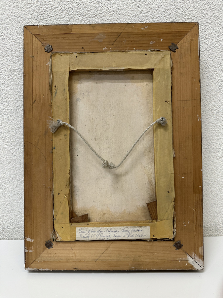 Signiertes Blumenstillleben in Öl, Mohn, Margeriten und Kornblumen (1974) – Bild 8