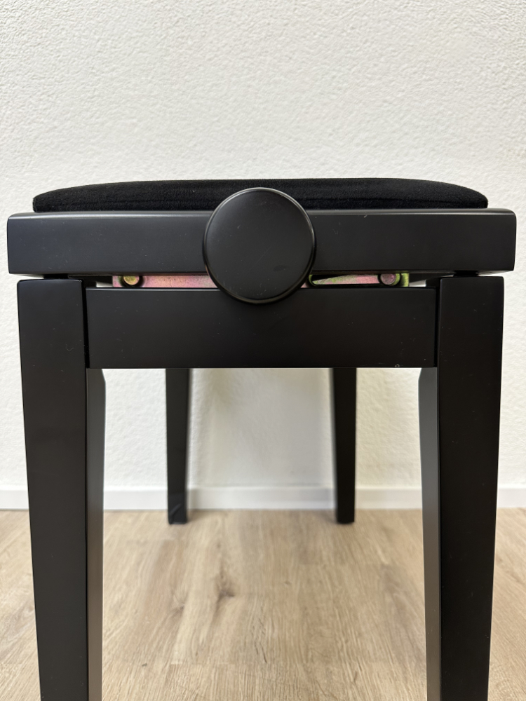 Roland Klavierhocker mit Stoffpolster und Höhenverstellung – Bild 5