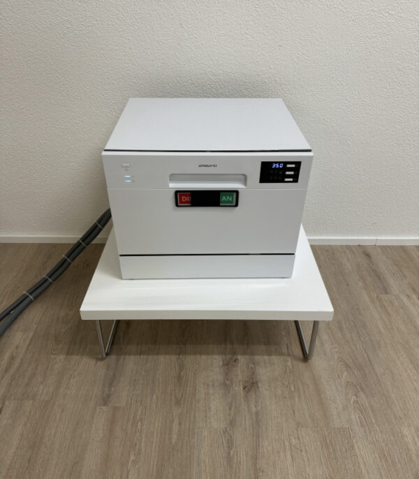 Kompakter Geschirrspüler Ambiano in Weiss mit Digitalanzeige