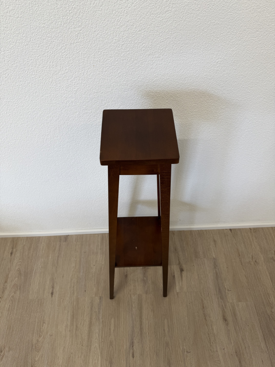 Vintage Pflanzenständer aus Massivholz im minimalistischen Stil, Höhe 116 cm – Bild 2