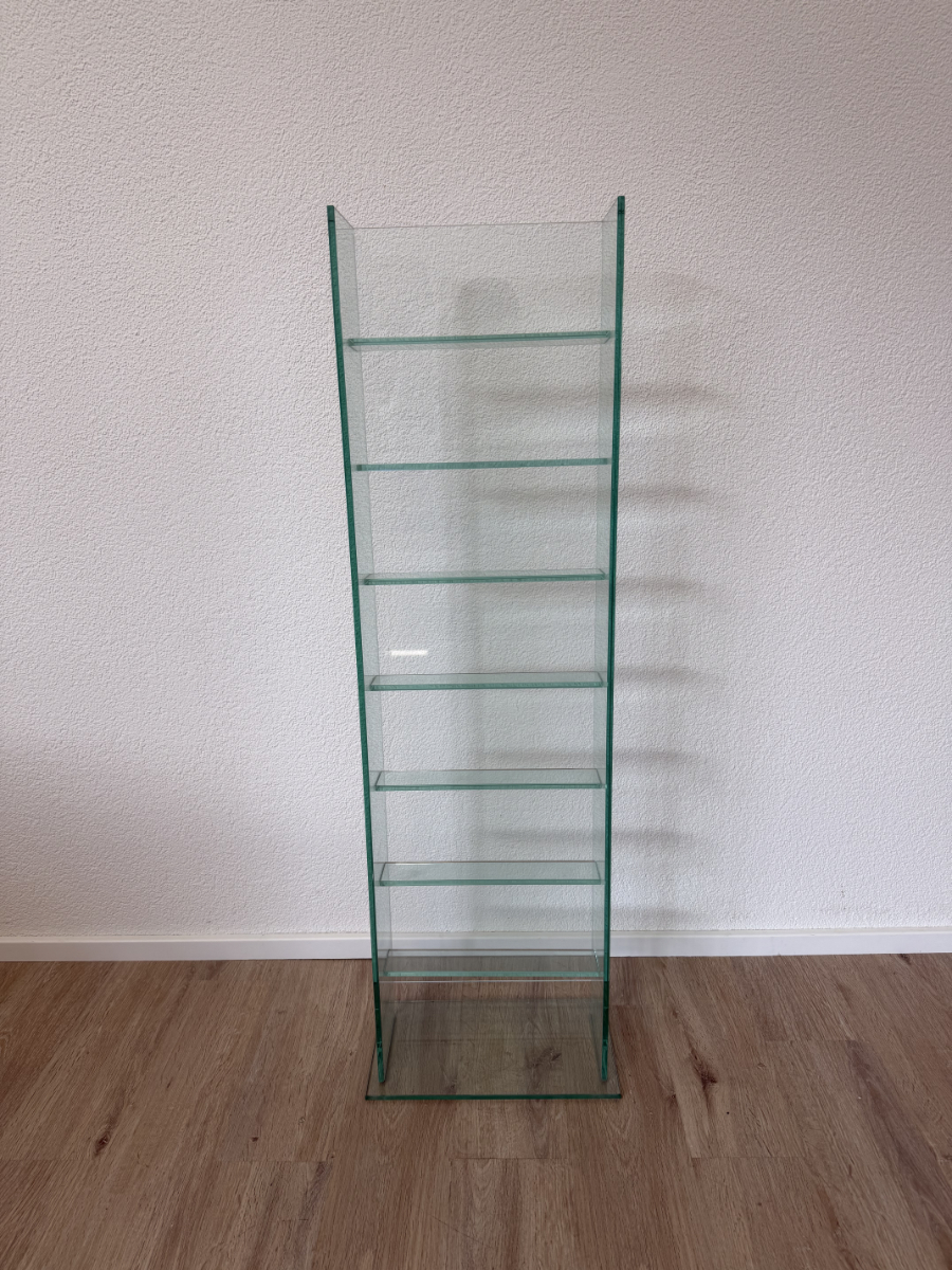 Glas CD-Regal mit mehreren Ablagen – Bild 2