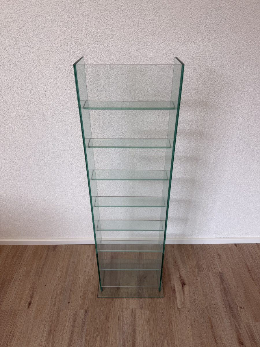 Glas CD-Regal mit mehreren Ablagen – Bild 5