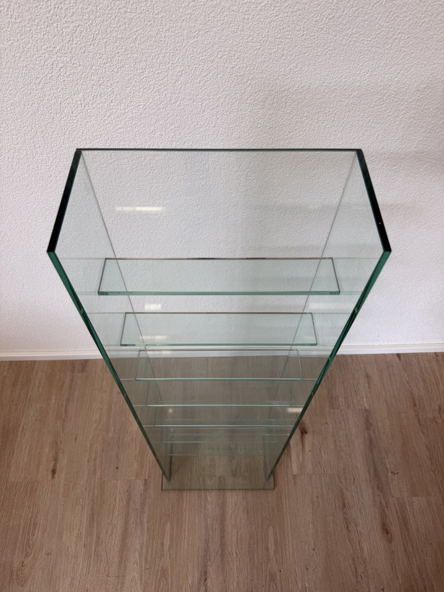 Glas CD-Regal mit mehreren Ablagen – Bild 6