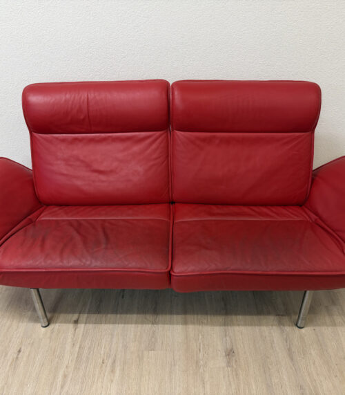 Designer de Sede Sofa DS-450 aus rotem Leder