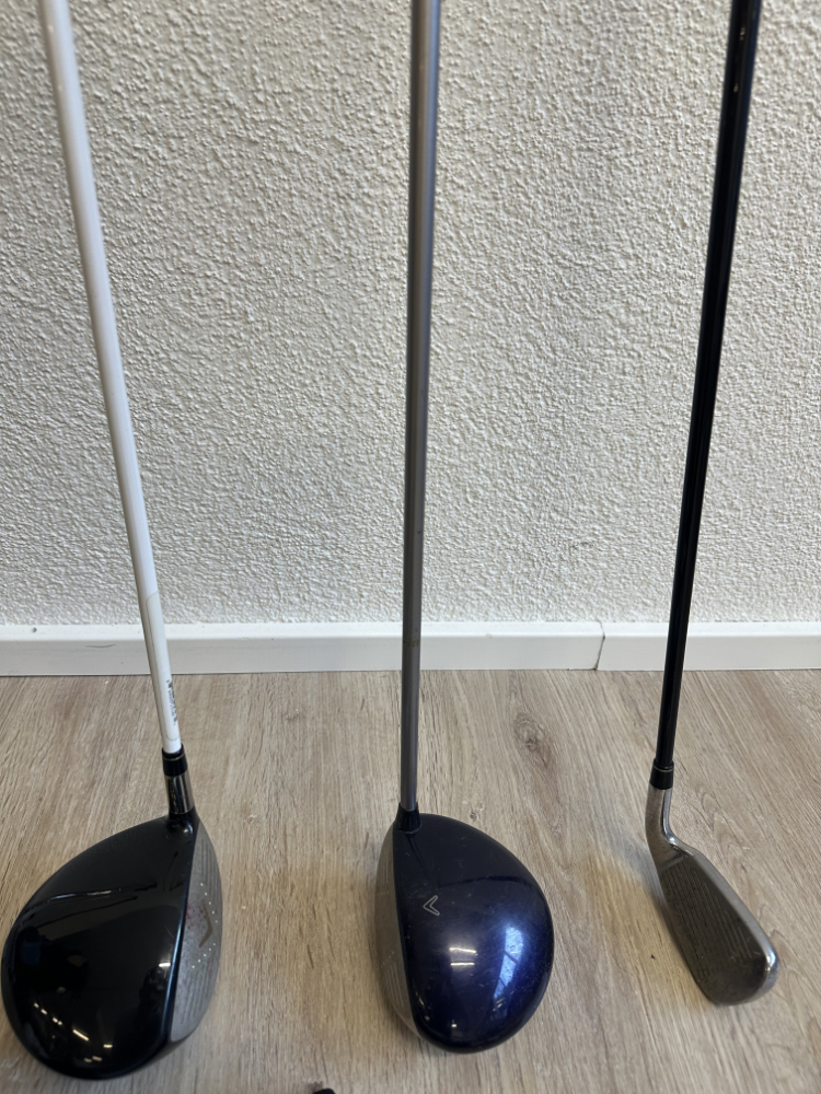 Golf Set mit Standbag, Trolley, Schlägern, Bällen und Zubehör – Bild 12