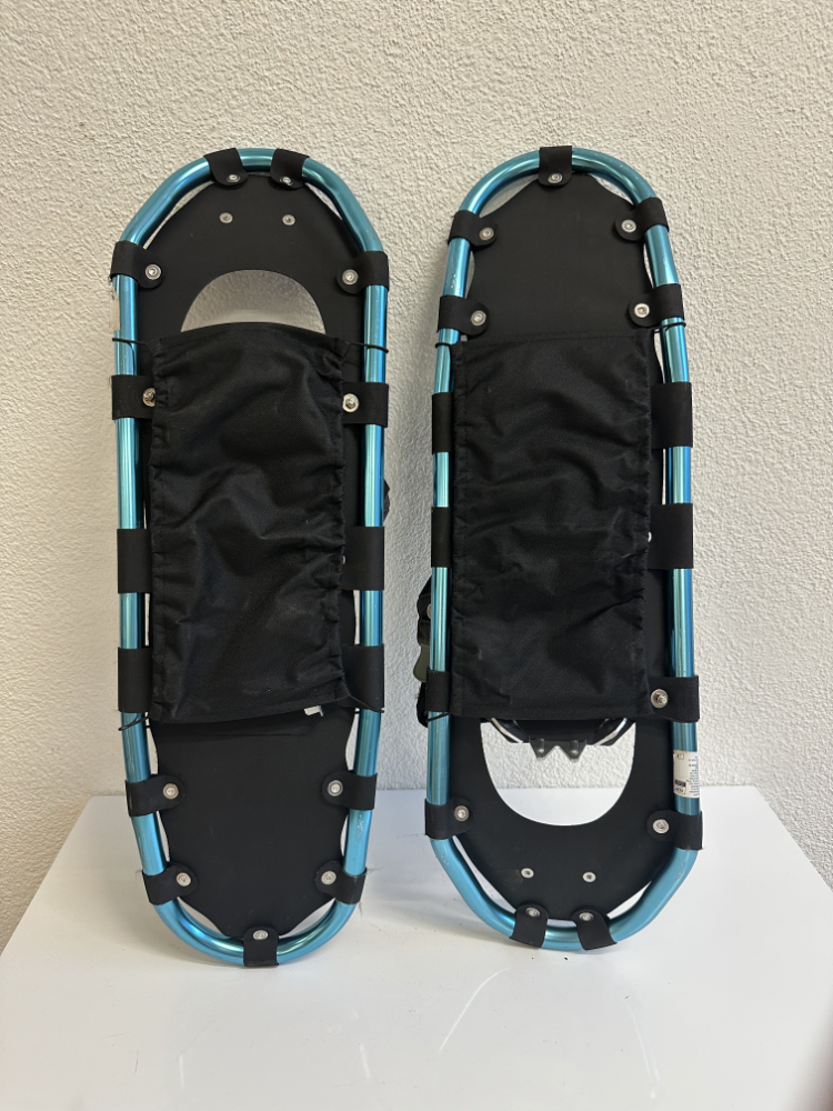 Moderne Schneeschuhe Adventuridge mit Steighilfe und Riemenbindung – Bild 2