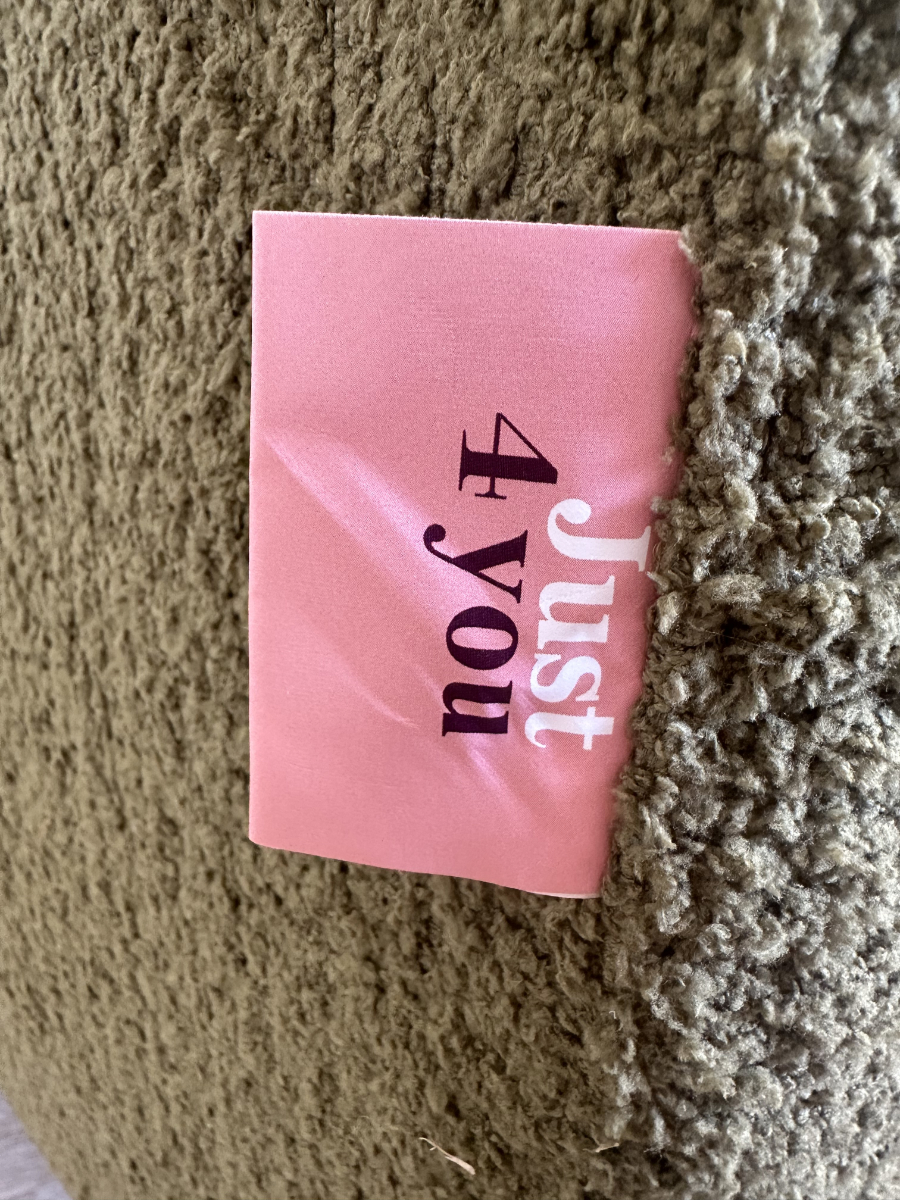 2-Sitzer Sofa Hyago in Olivgrün Bouclé, Neu – Bild 6