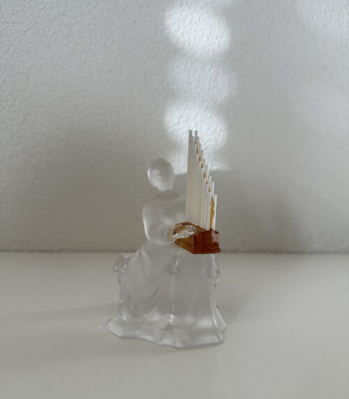 Saint Louis Kristallfigur Musiker „L’Orgue“ satiniert