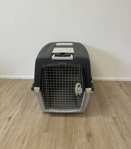 Trixie Gulliver Tier-Transportbox mit Metallgittertür und Zubehör