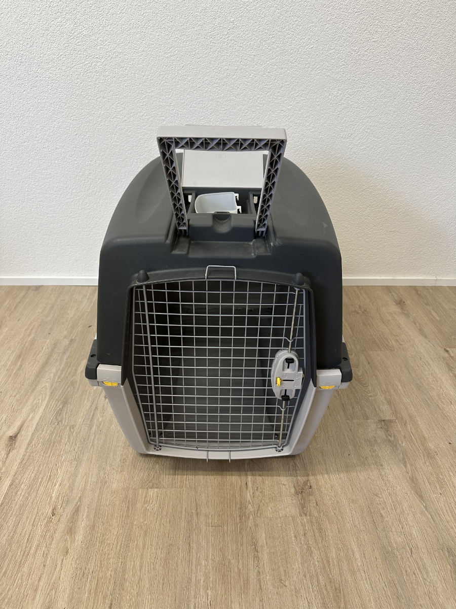 Trixie Gulliver Tier-Transportbox mit Metallgittertür und Zubehör – Bild 2