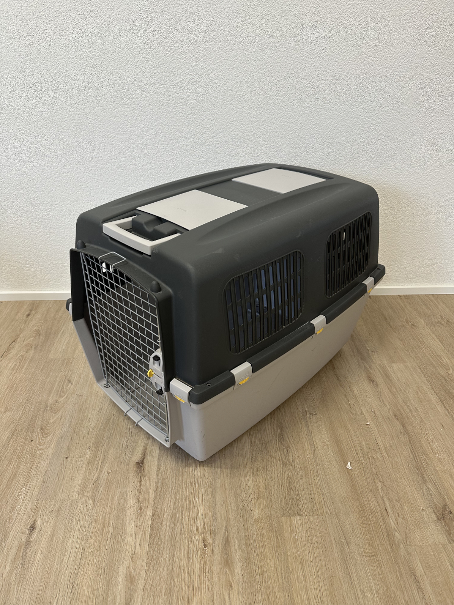 Trixie Gulliver Tier-Transportbox mit Metallgittertür und Zubehör – Bild 3